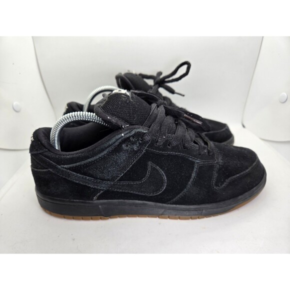 Nike Dunk Low Pro SB Low Shoes Men\'s 8.5 Black Gum Suede Skateboarding Sneakers main image 8